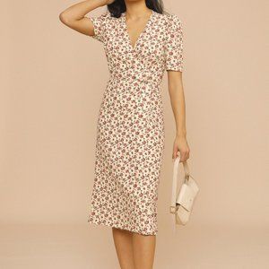 Rouje Gabin Dress (Rosita Ecru, Size 4) NEVER WORN
